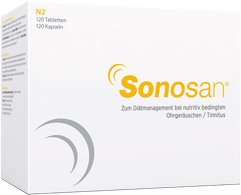 Sonosan - Hilfe bei Tinnitus und Ohrgeräuschen